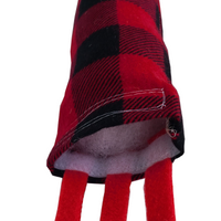 Red Plaid Flannel Kick Stick