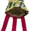 Green Leaves Canvas Kick Stick