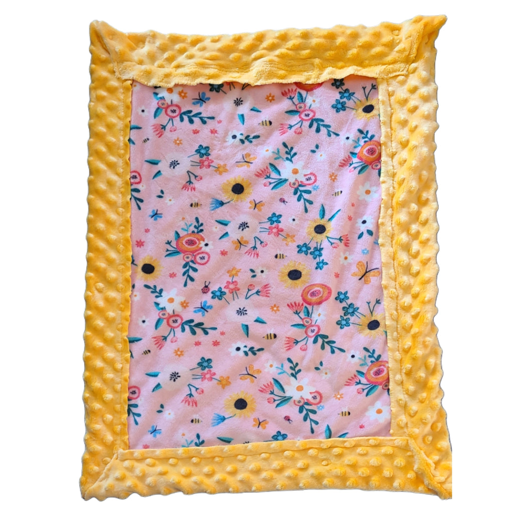 Herbal Blast Off Blanket - Pink Floral