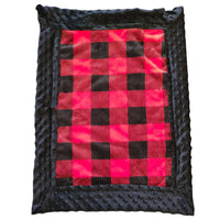 Herbal Blast Off Blanket - Red Plaid