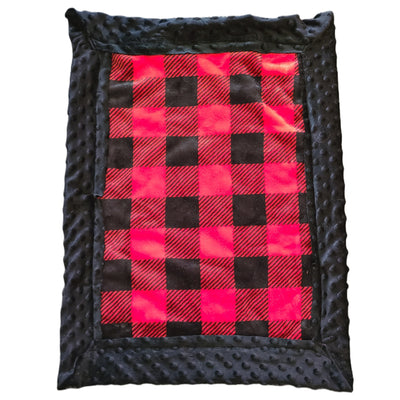 Herbal Blast Off Blanket - Red Plaid