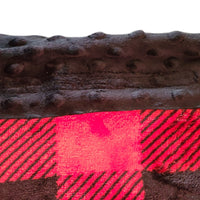 Herbal Blast Off Blanket - Red Plaid