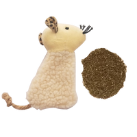 Catnip Mouse Toy - Refillable