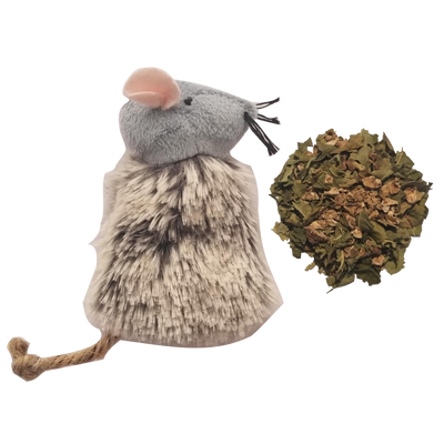 Silver Vine Mouse Toy - Refillable